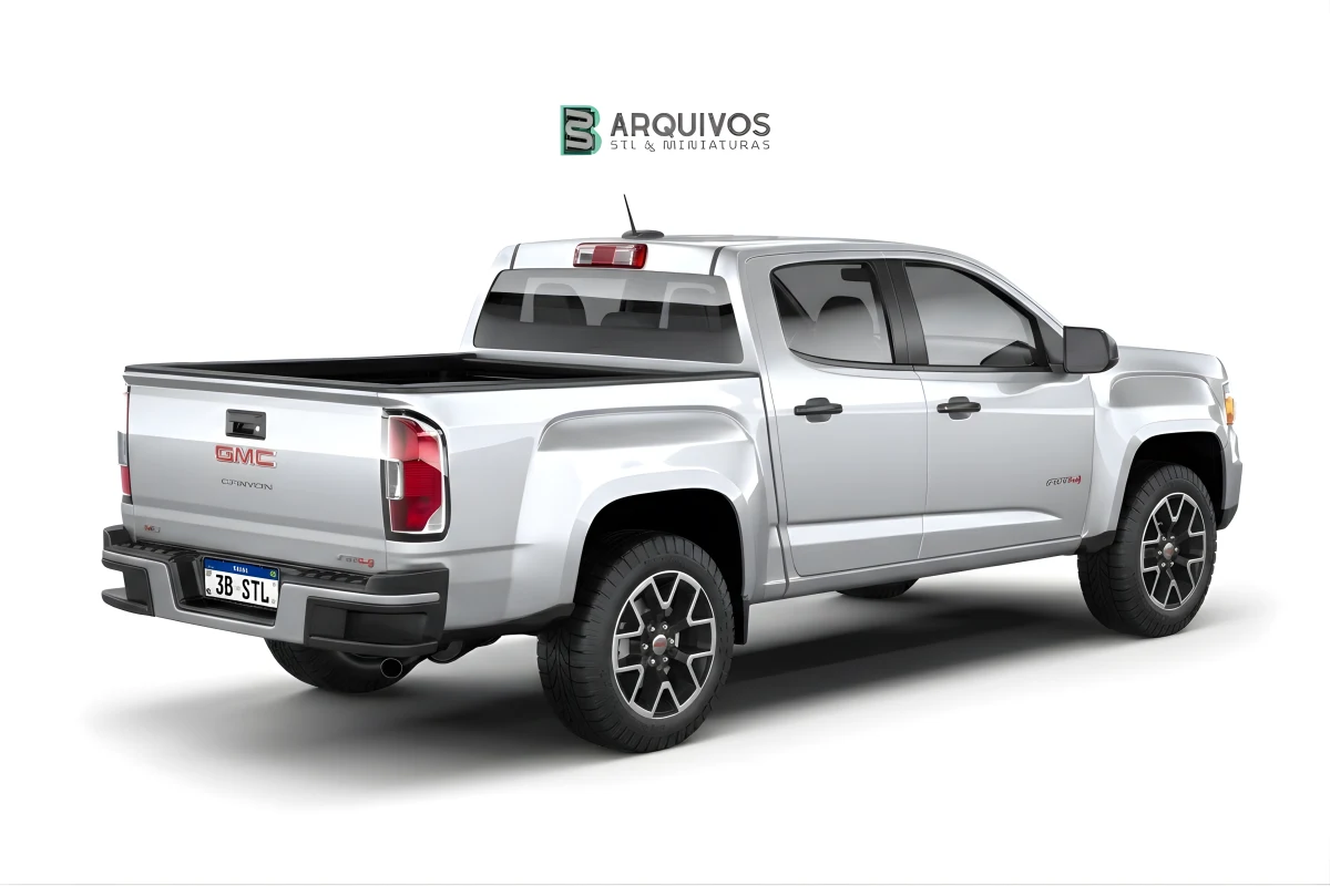 Modelo 3D STL - GMC Canyon 2021 Long — foto 8